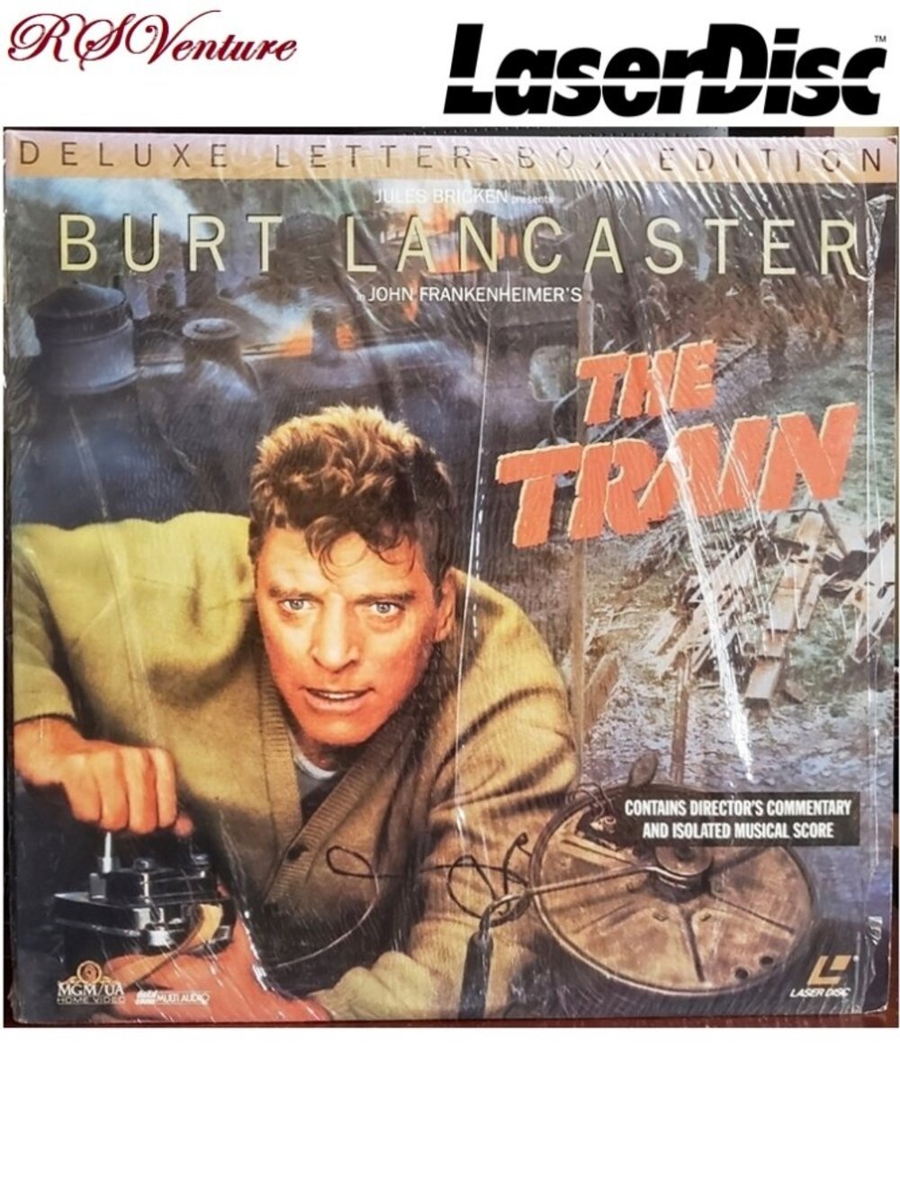 LaserDisc Film "THE TRAIN"